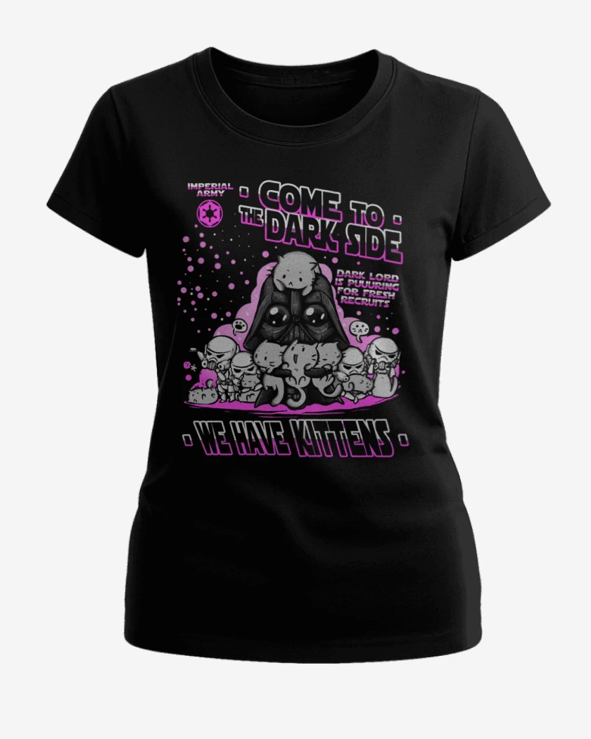Polera de Mujer Negro de Tenemos gatitos