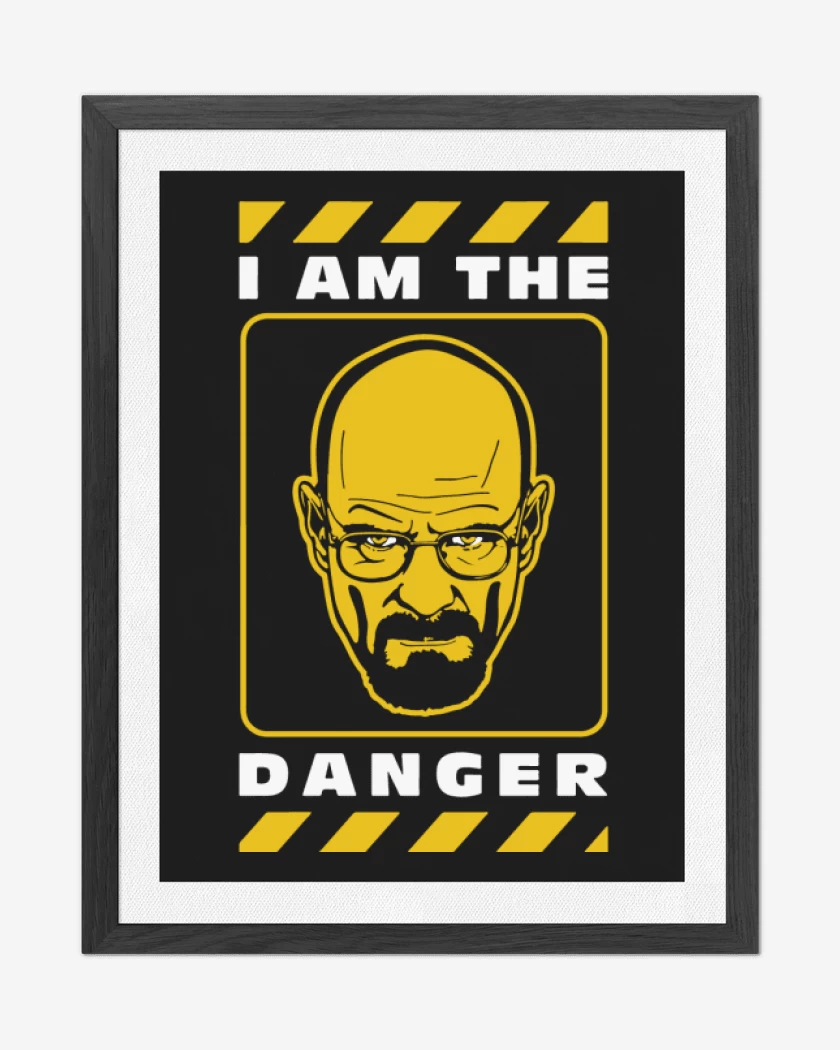 Cuadro decorativo BrBa - I am The Danger V1