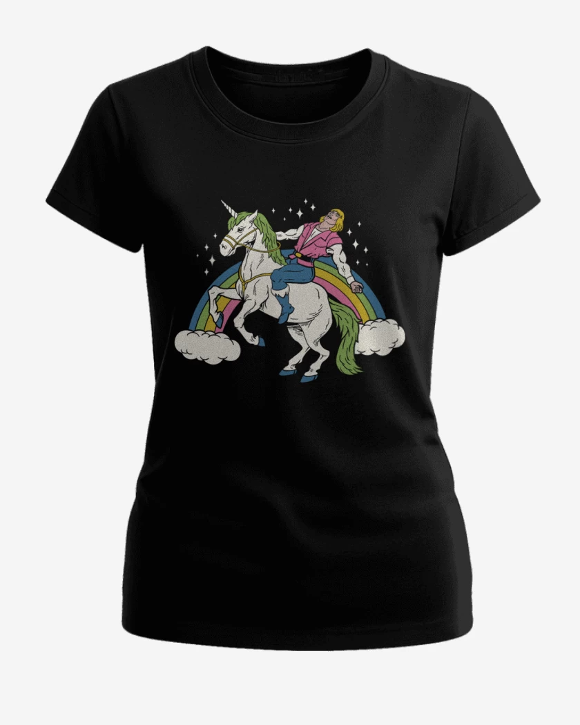 Polera de Mujer Negro de She man
