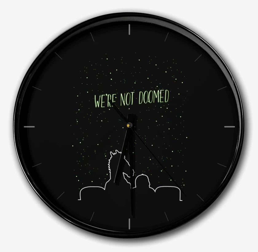 Reloj Negro de Bojack noche