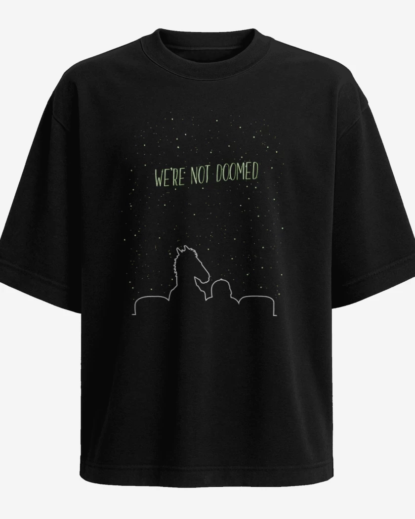 Polera Oversize Bojack noche