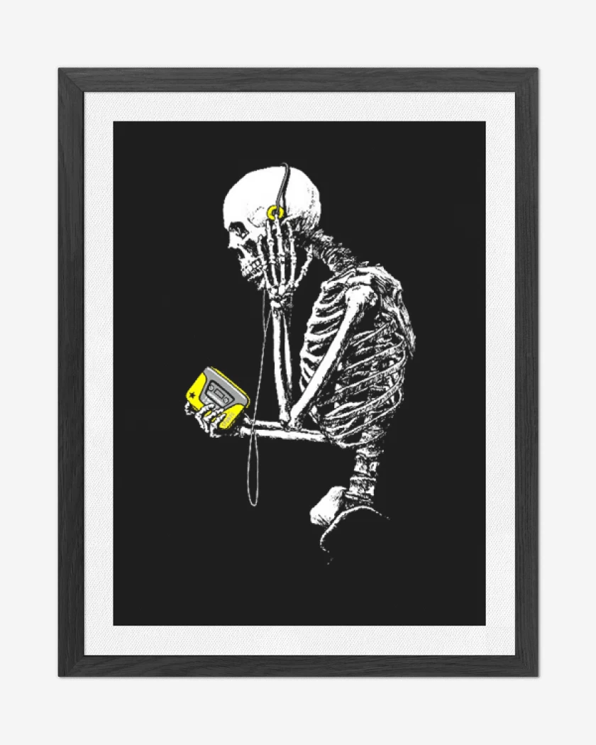 Cuadro decorativo Negro de Musik