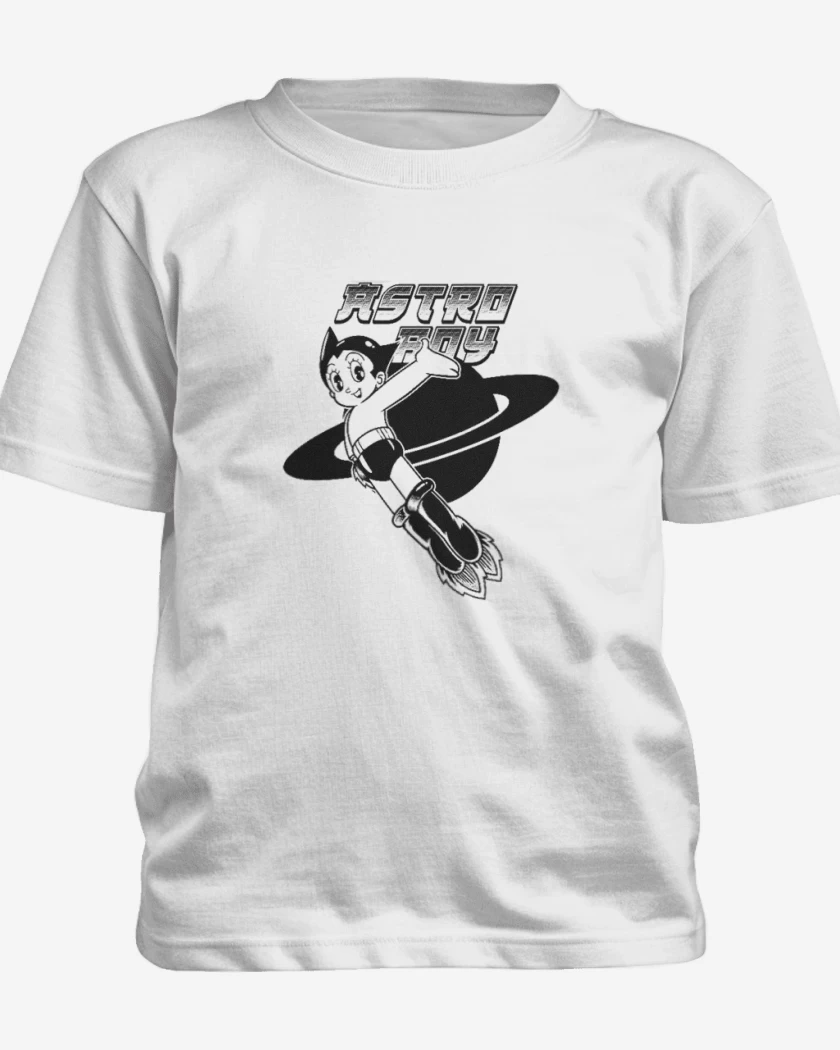 Polera de niño Blanco de Niño astro