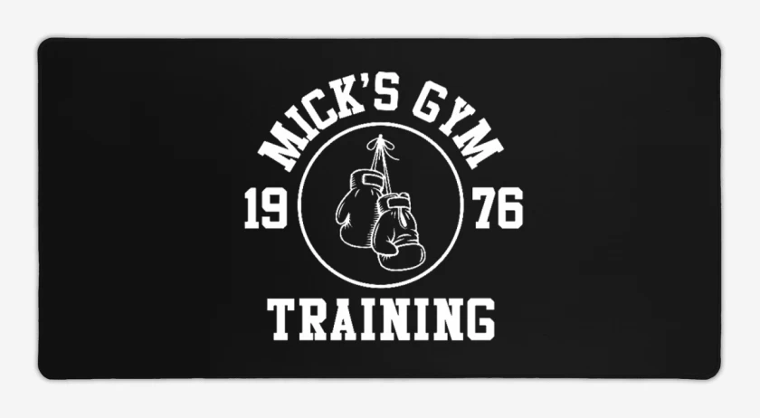 Mouse pad Gamer Negro de Rocky 3