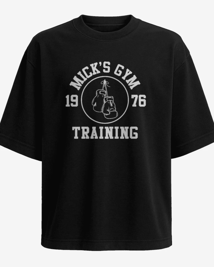 Polera Oversize Negro de Rocky 3