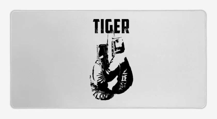 Mouse pad Gamer Blanco de Rocky 4