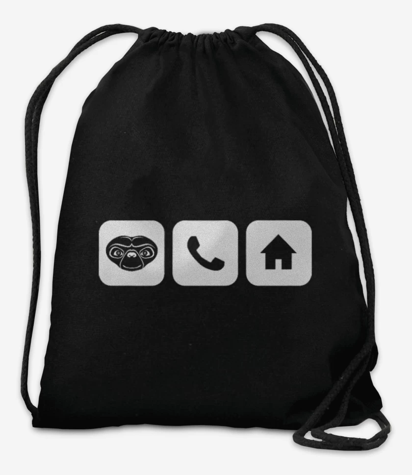 Mochila Negro de Casa
