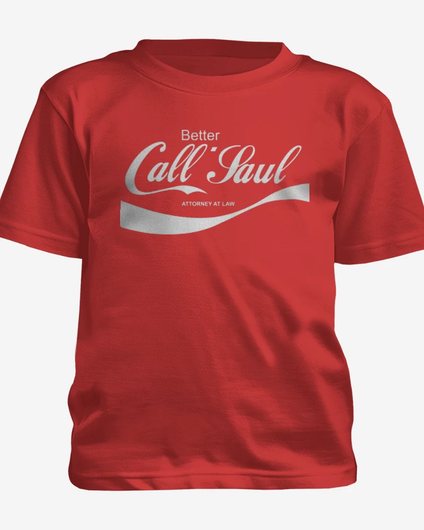 Polera de niño Rojo de Better call coke
