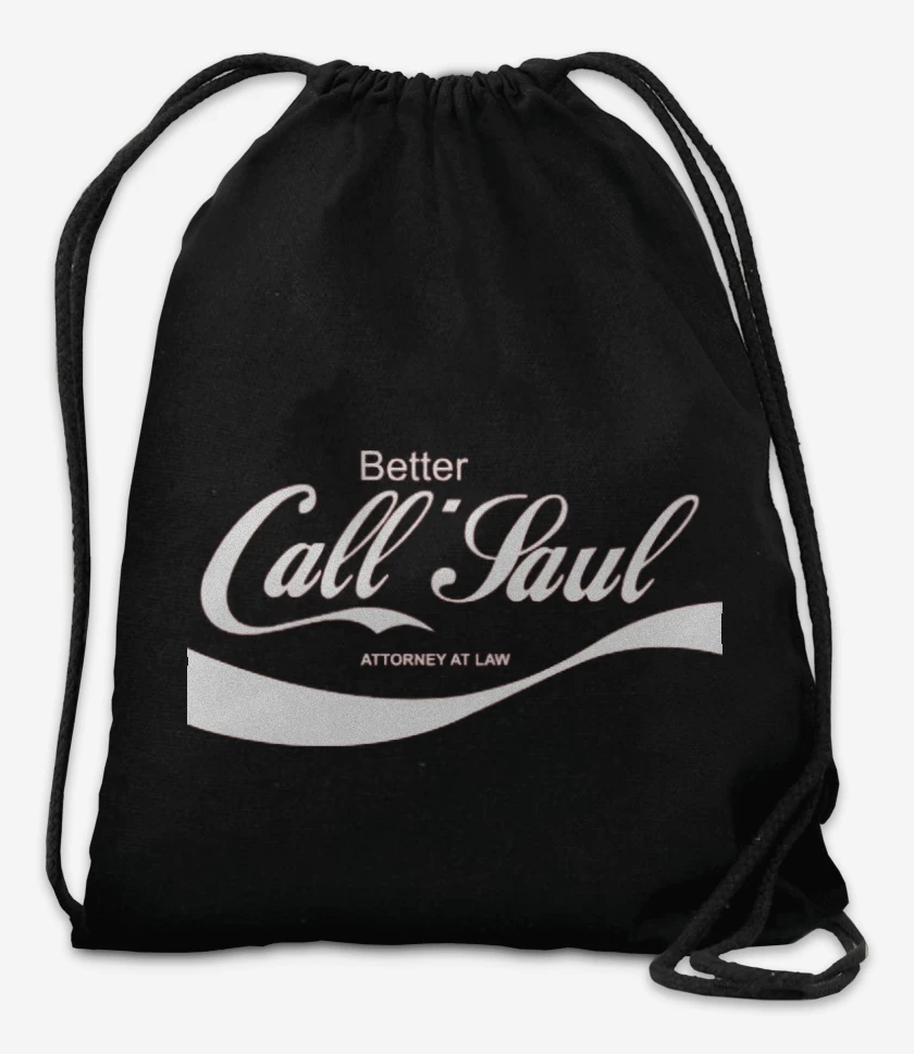 Mochila Negro de Better call coke