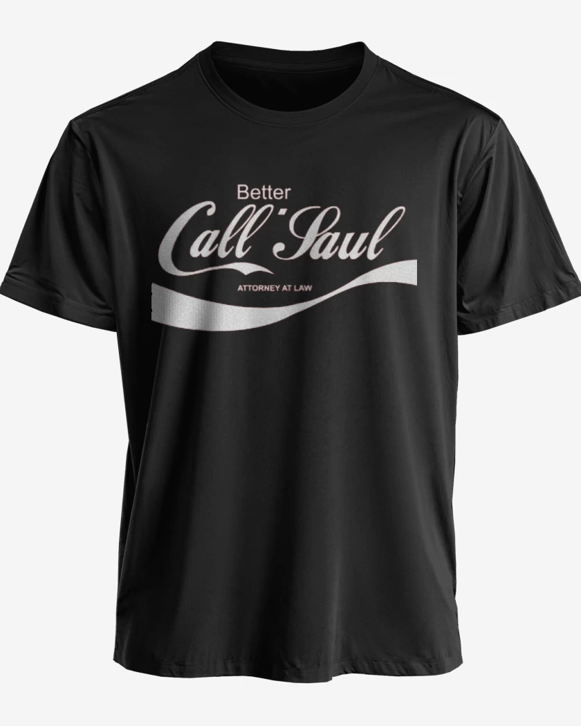 Polera premium Negro de Better call coke