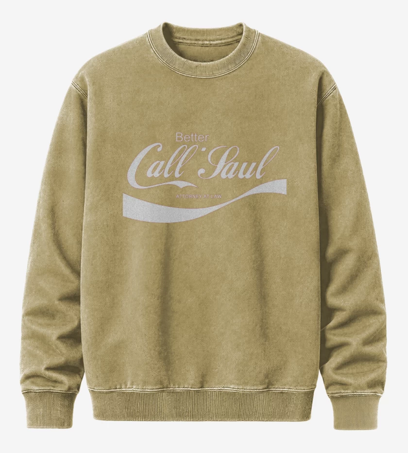 Poleron Polo Acid Wash Beige de Better call coke
