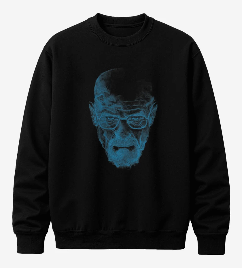 Poleron polo Walter white blue meth