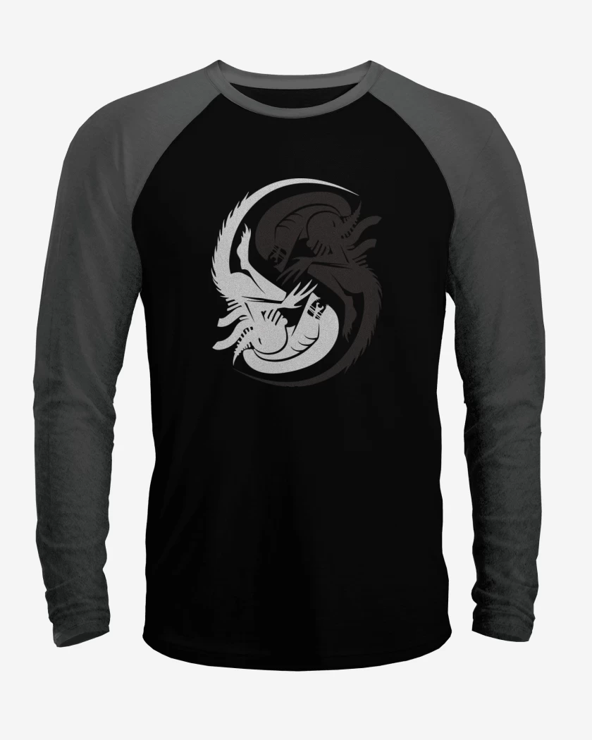 Polera Raglan Alien - Yin Yang