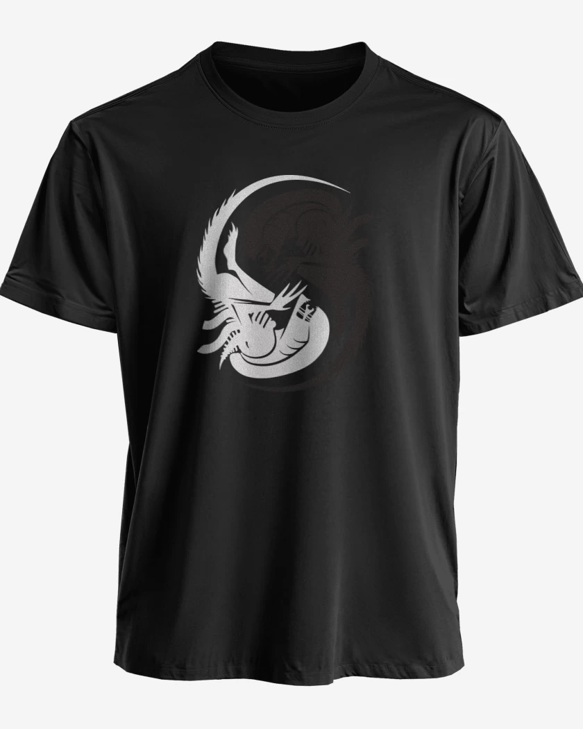 Polera premium Negro de Alien - Yin Yang