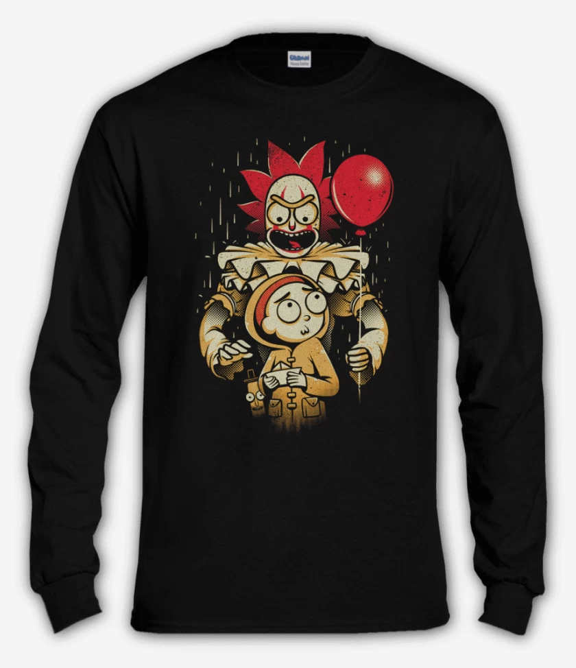Polera manga larga Negro de Pennyrick