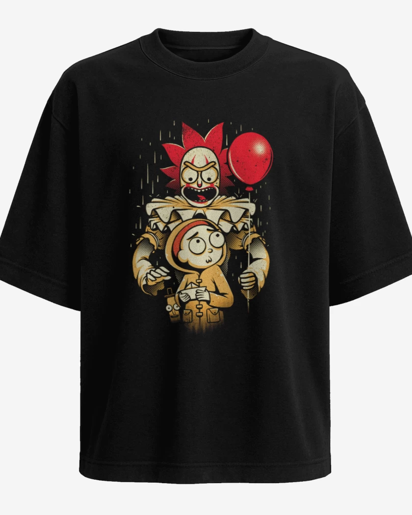 Polera Oversize Negro de Pennyrick