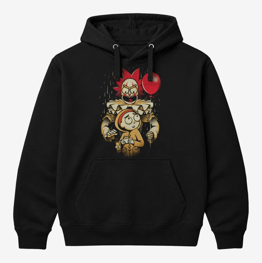 Polerón Canguro Negro de Pennyrick