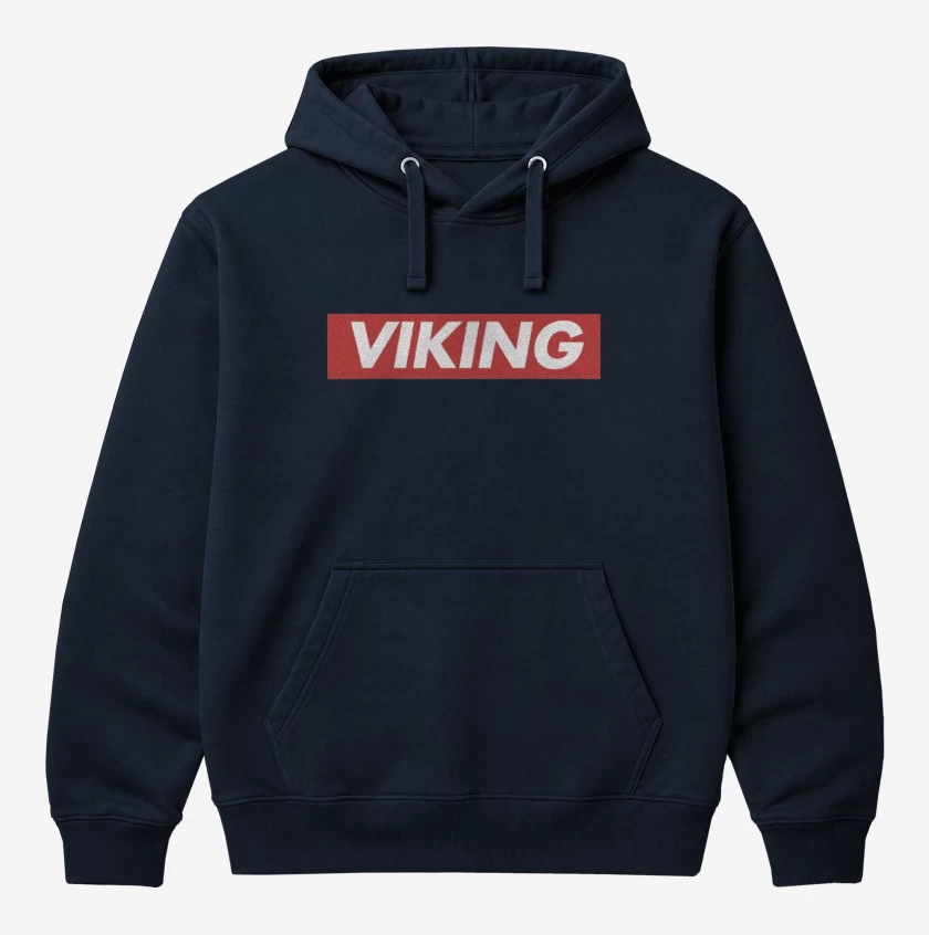 Polerón Canguro Azul Marino de Vikingo