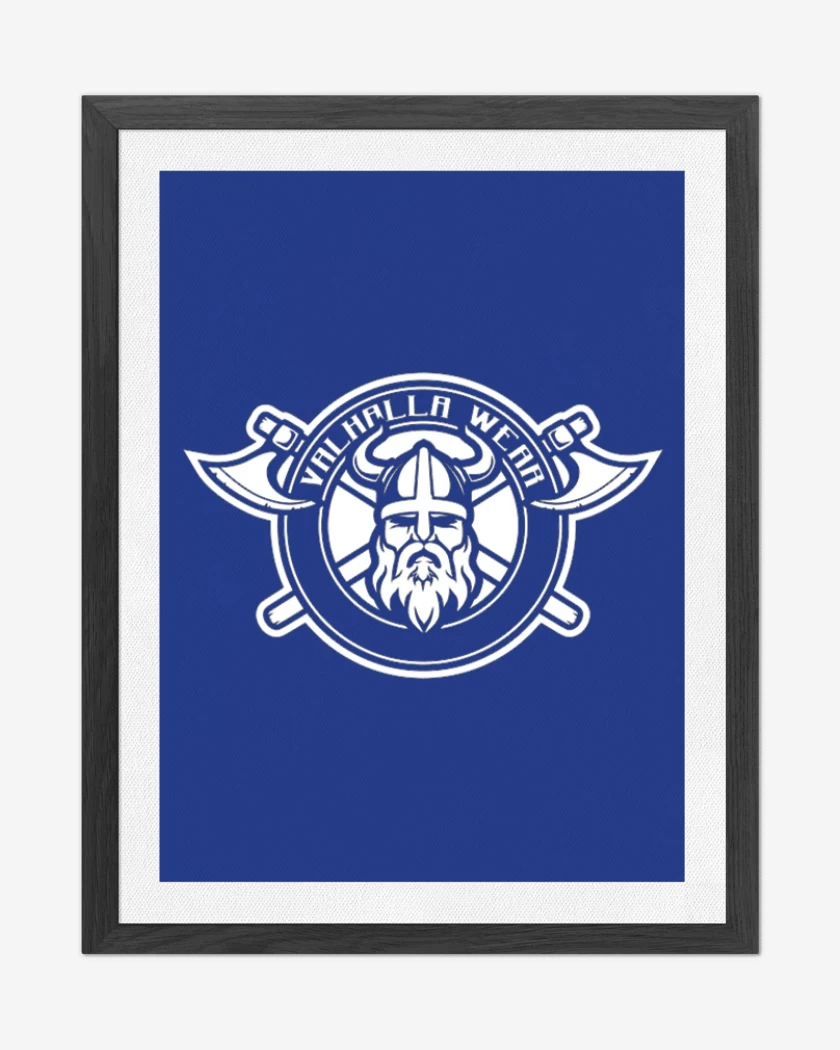 Cuadro decorativo Azul Rey de Vikingo 2