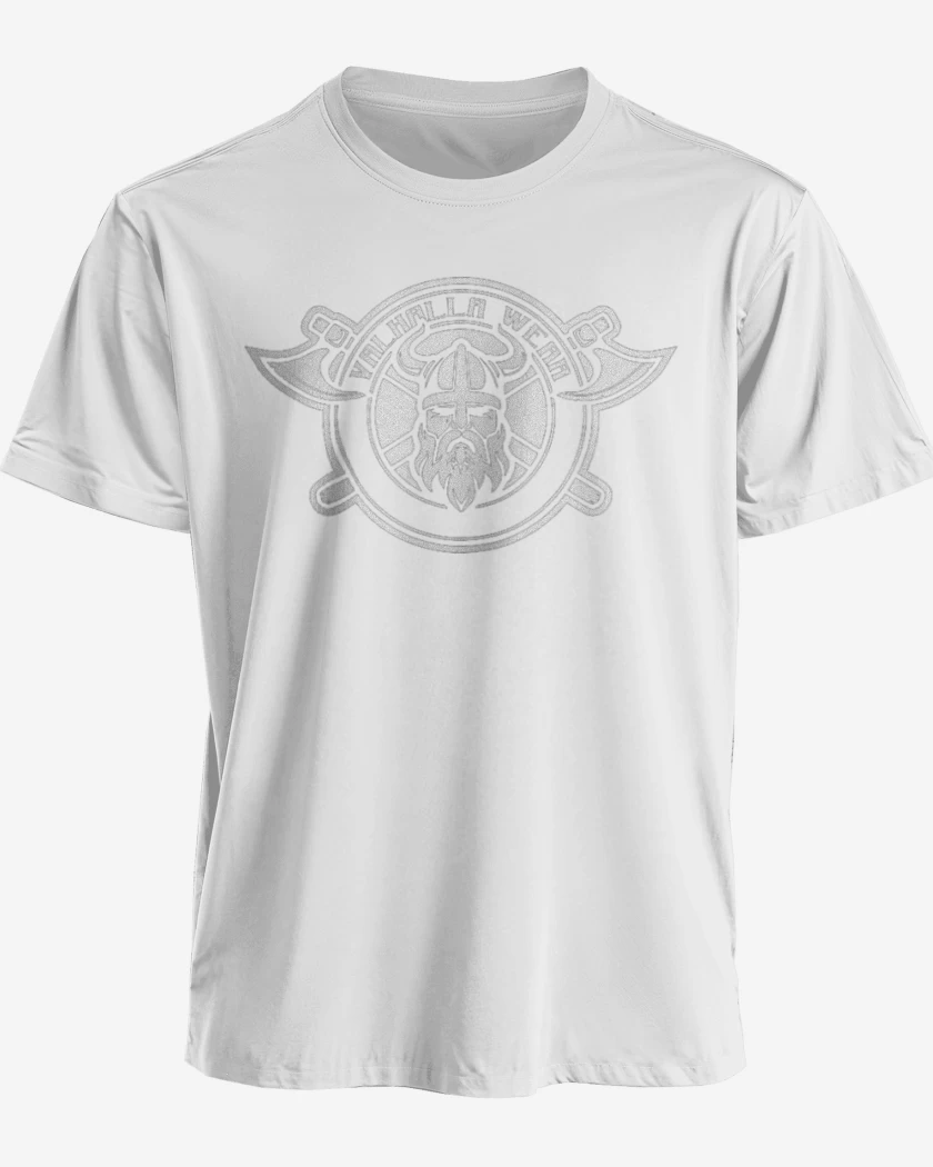 Polera premium Blanco de Vikingo 2