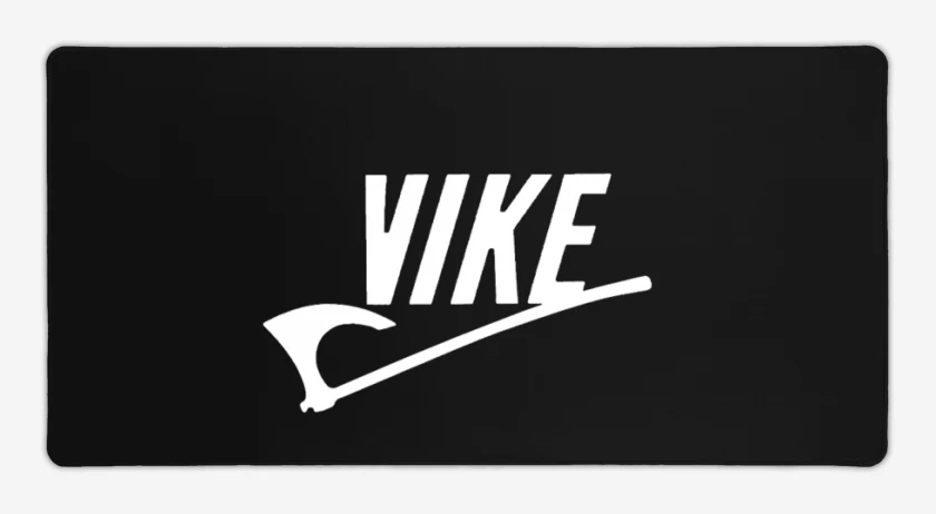 Mouse pad Gamer Negro de Vike!
