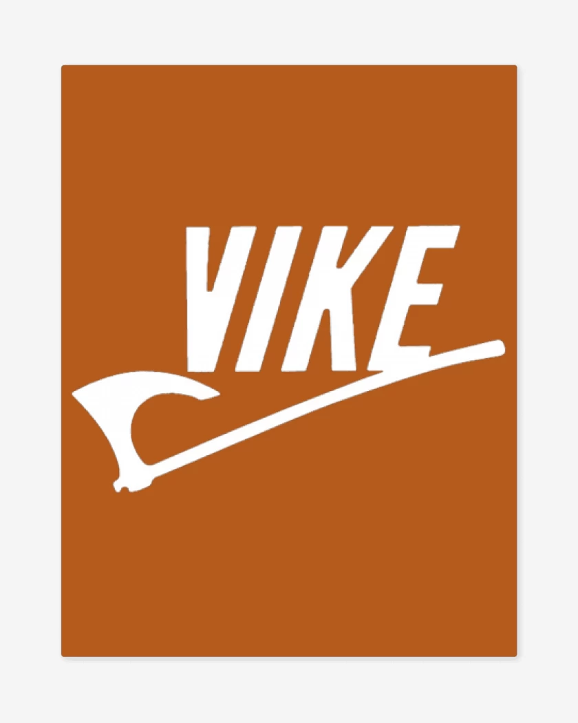 Print metalico Naranjo de Vike!