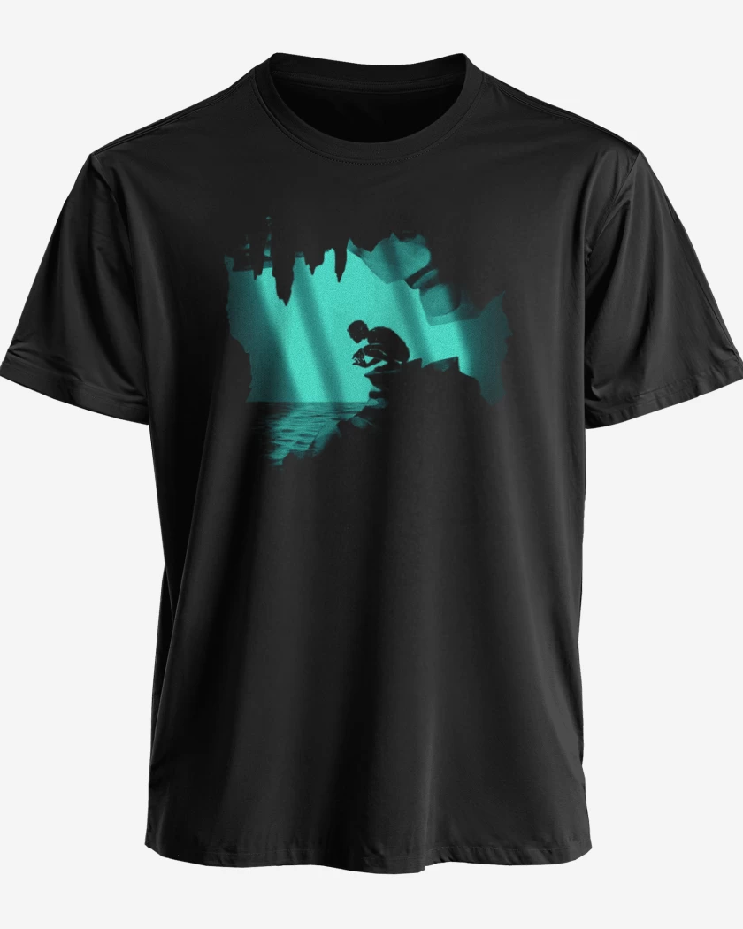 Polera premium Negro de Gollum