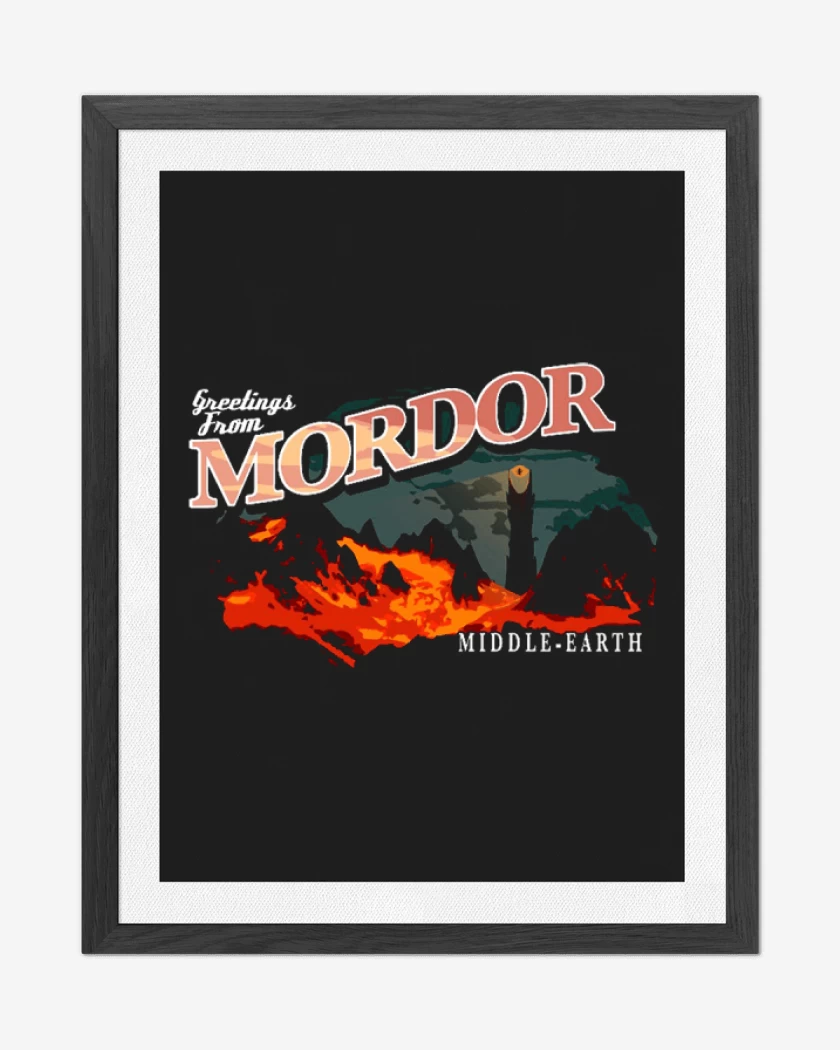 Cuadro decorativo Home Mordor