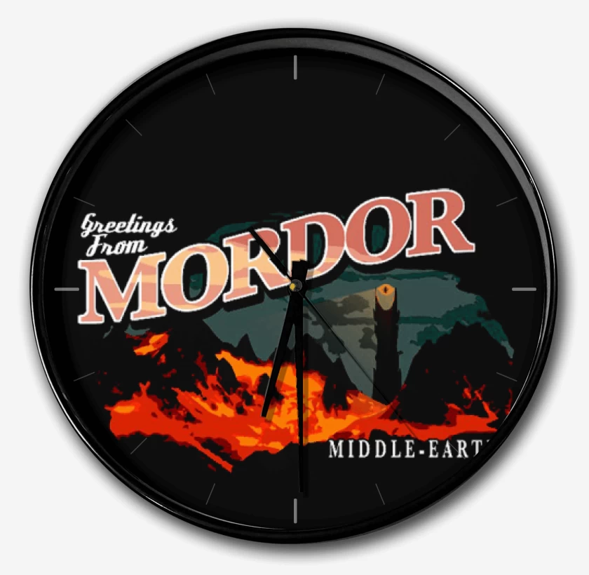 Reloj Negro de Home Mordor