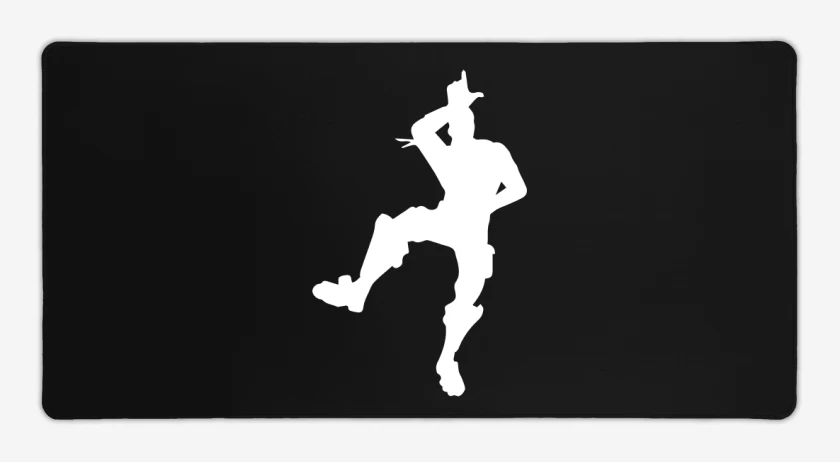 Mouse pad Gamer Negro de Fortnite 2 