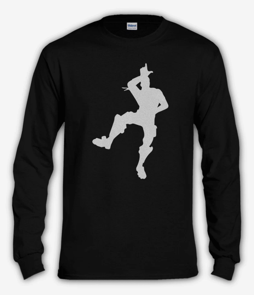 Polera manga larga Negro de Fortnite 2 