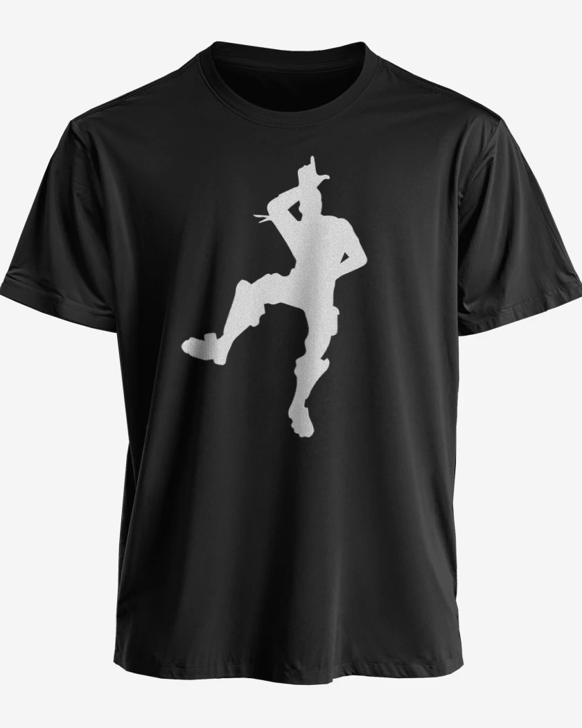 Polera premium Negro de Fortnite 2 