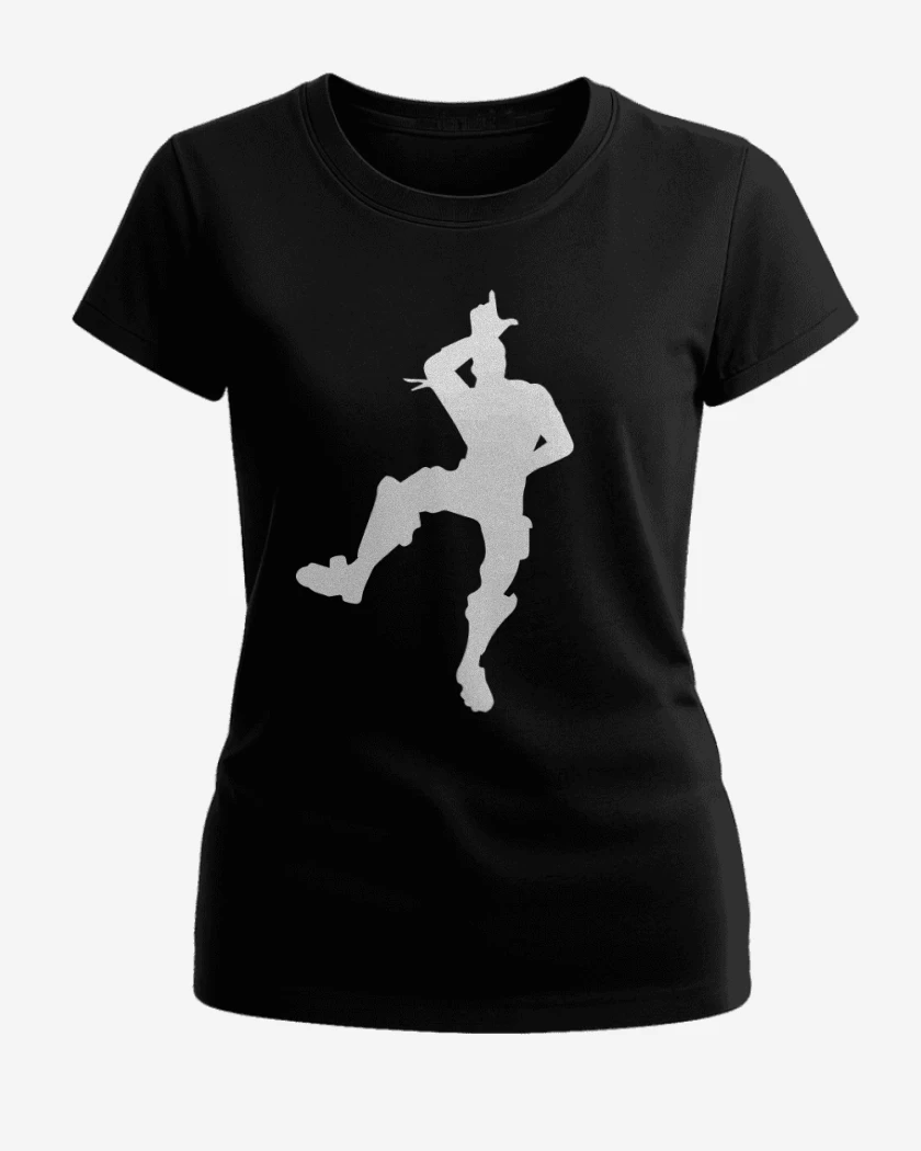 Polera de Mujer Negro de Fortnite 2 
