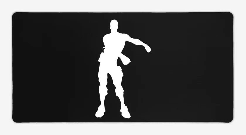 Mouse pad Gamer Negro de Fortnite 3
