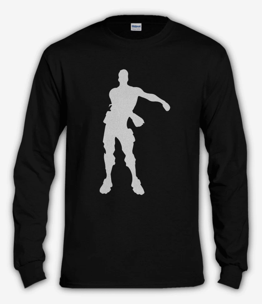 Polera manga larga Negro de Fortnite 3