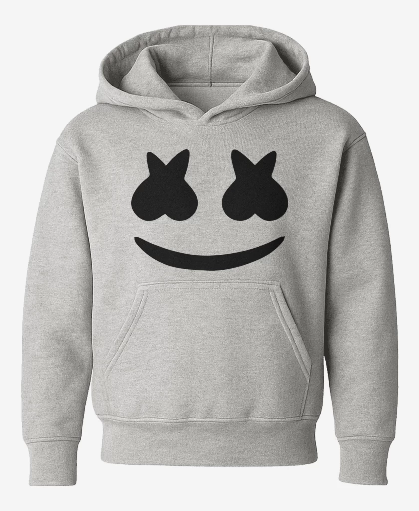 Poleron de niño Gris Melange de Marshmallow