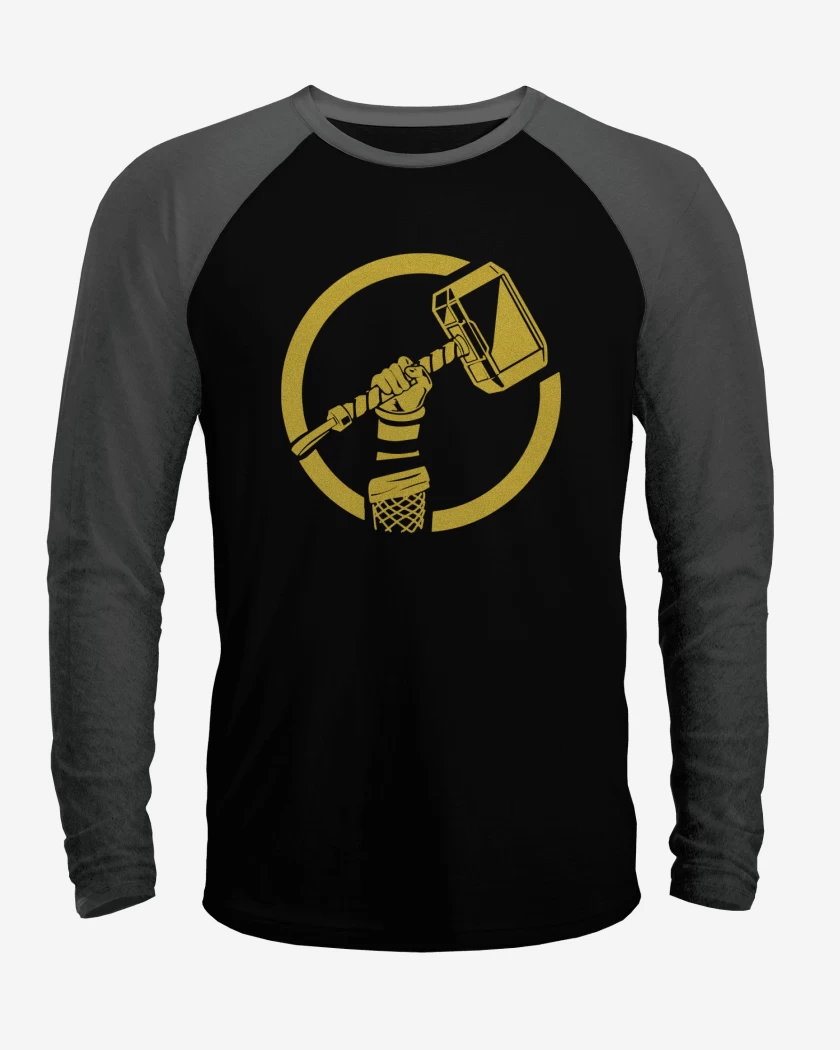 Polera Raglan Thor - Mjolnir