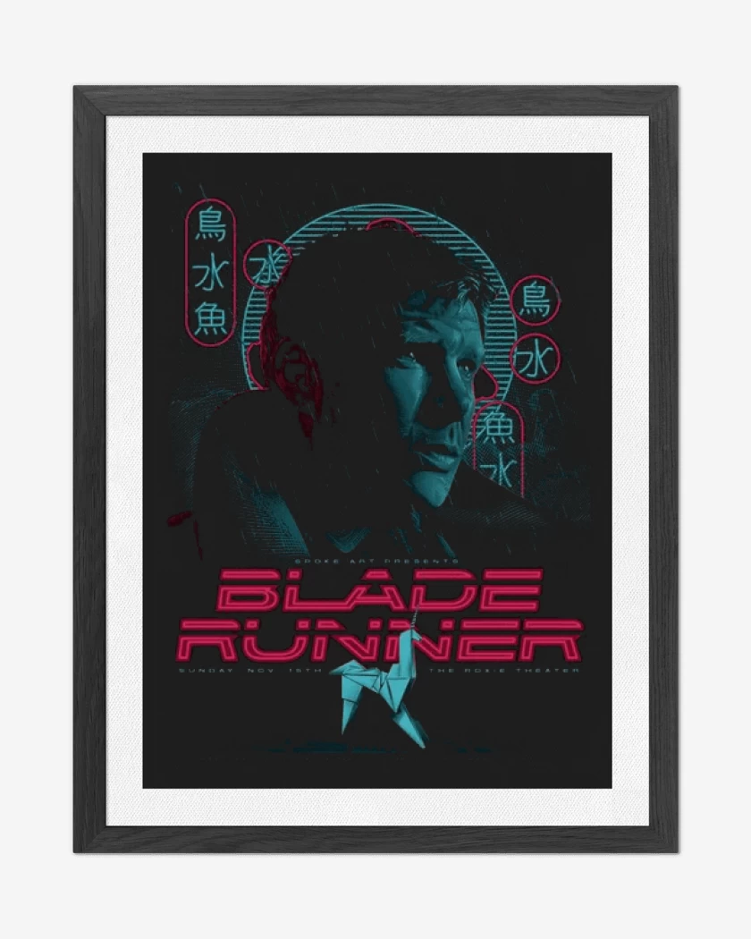 Cuadro decorativo Negro de Blade runner
