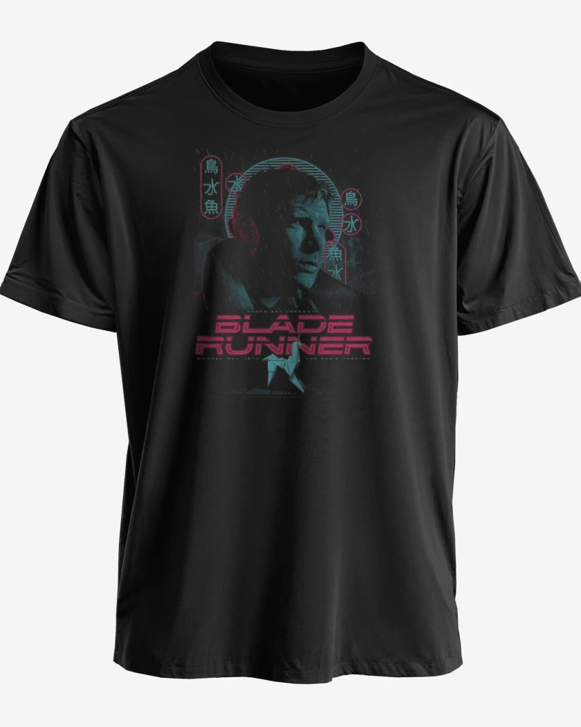 Polera premium Negro de Blade runner