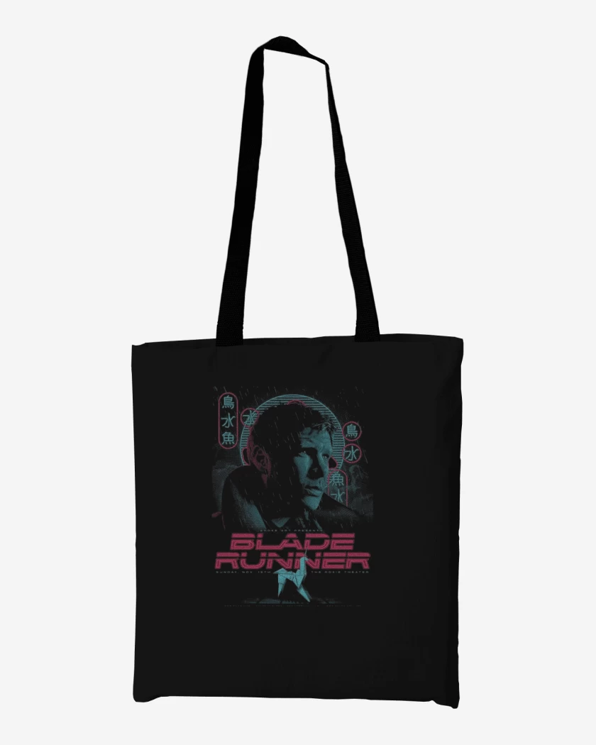 Totebag Negro de Blade runner