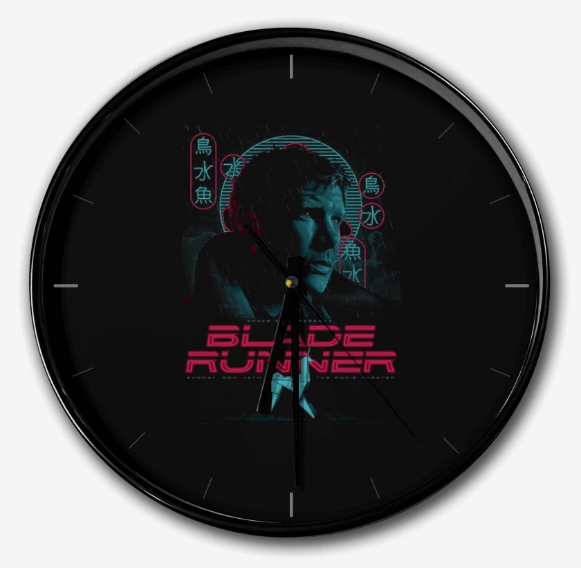 Reloj Negro de Blade runner