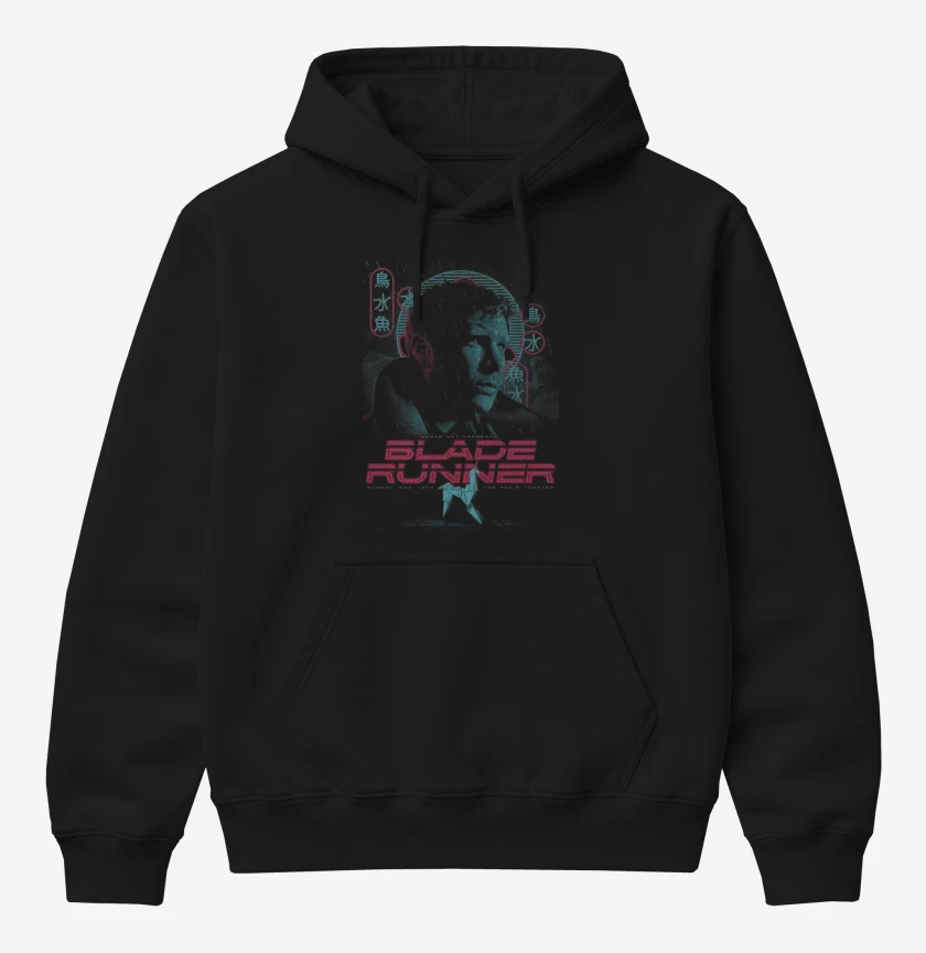 Poleron Canguro básico Negro de Blade runner