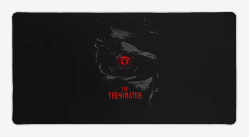 Mouse pad Gamer Negro de The terminator