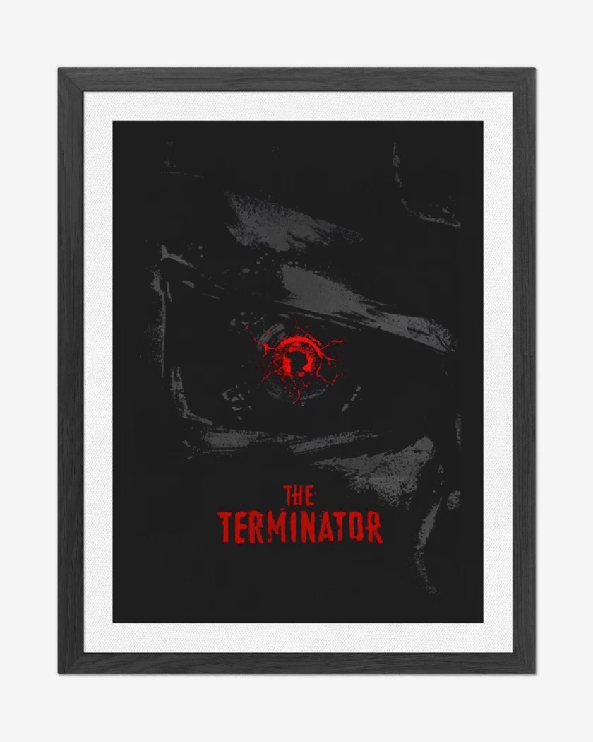 Cuadro decorativo Negro de The terminator