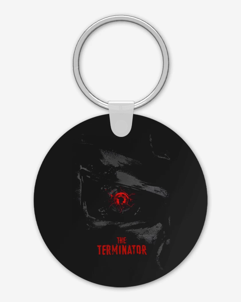 Llavero Negro de The terminator