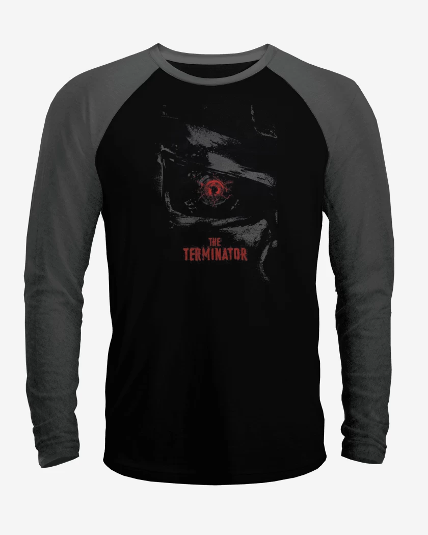 Polera Raglan Negro / Negro Heather de The terminator