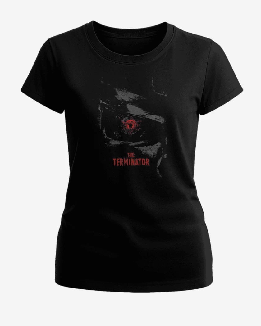 Polera de Mujer Negro de The terminator