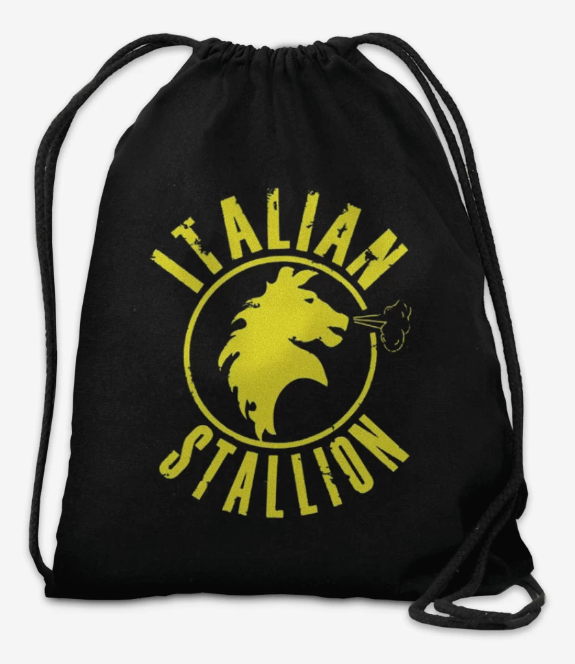 Mochila Negro de Rocky Italian stallion