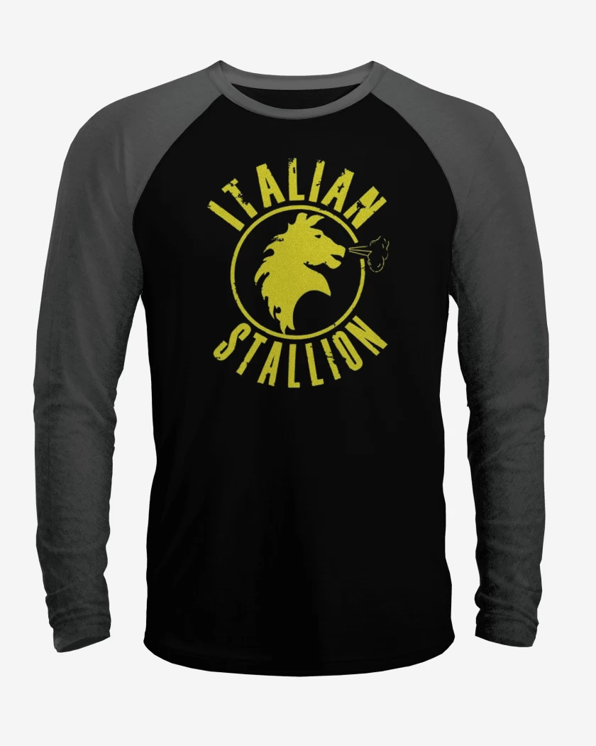 Polera Raglan Rocky Italian stallion