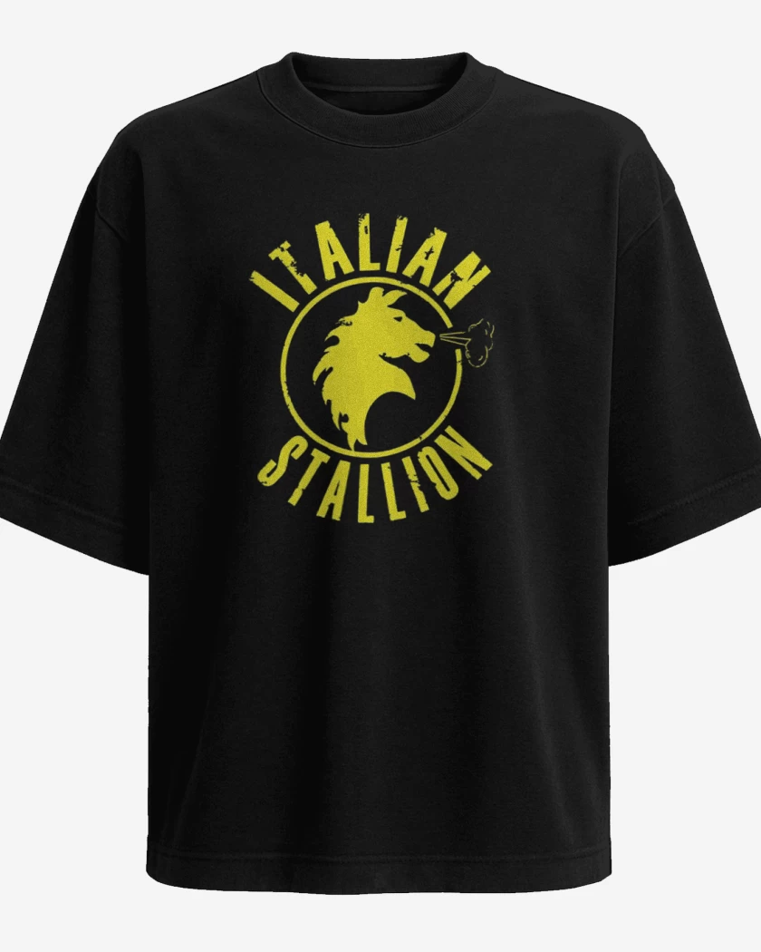Polera Oversize Rocky Italian stallion